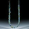 Beryll (Aquamarin und Goldberyll) Brasilien, Collier aus barocken Formen