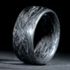 Karbonring gewickelt, metallic Silber matt