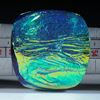 Fingerring Dichroic Glass, Opalglas