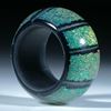 Dichroic Glass, Opalglas Ring, Bandring parallel