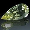 Goldberyll-Tropfen 54.76ct.