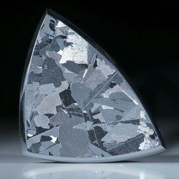 Siliciumkristall, handgeschliffenes Dreieck