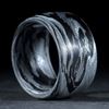 Karbonring Carbon / Alutex gewickelt