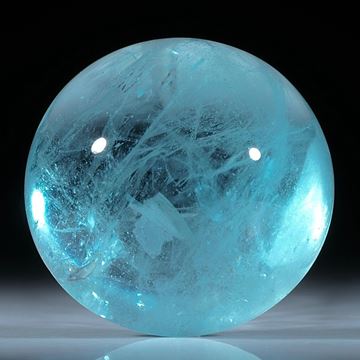 Aquamarin Kristall ca.52x11mm, 35.11ct