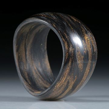 Fibertec-Ring Carbon/Glasfaser, Mira Kupfer