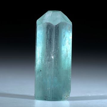 Aquamarin Kristall ca.25x10mm, 21.92ct.