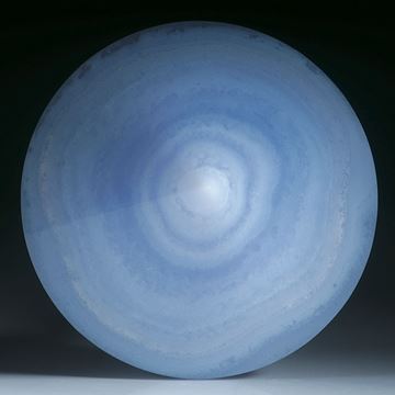 Chalcedon Spitz, poliert, ca.35mm Durchmesser