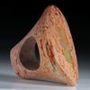 Edelsteinring Feueropal, Tafelring Navetteform ca.48x35x28mm