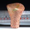 Edelsteinring Feueropal, Tafelring Navetteform ca.48x35x28mm