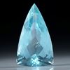 Aquamarin Dreieck facettiert 6.93ct. 20x11.5x7.5mm