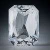 schweizer Bergkristall facettiert, 14.37ct. Scherenschliff ca.18x13x9mm