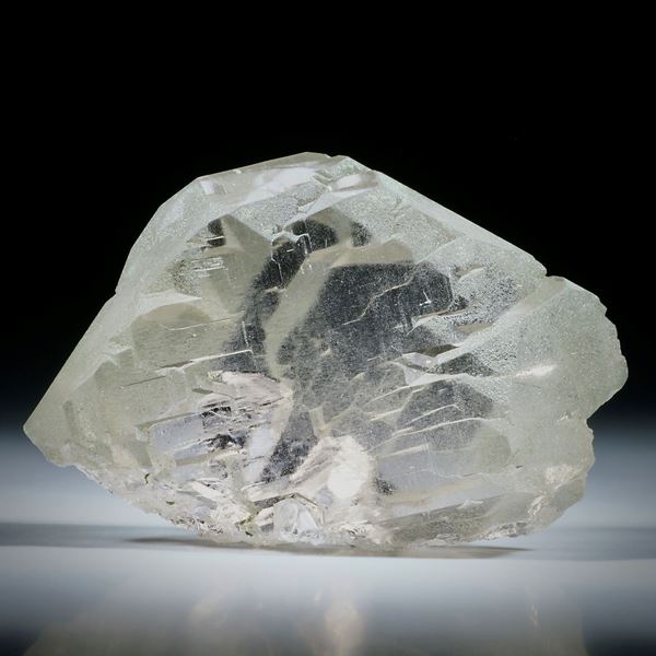 Bergkristall Gwindel Schweiz, ca.55x37x15mm