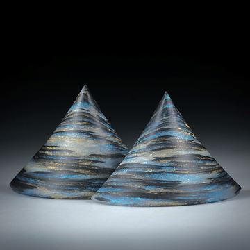 Karbon Paar mit Glasfaser Mira Türkis und Sonnengold