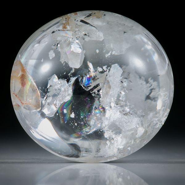 Quarz in Quarz 89.22ct. Bergkristall mit eingewachsenen Kristallen
