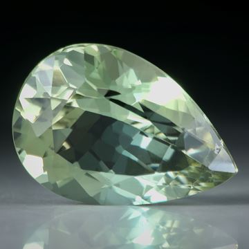 Turmalin Tropfen facettiert 22.96ct.  23x17x11.5mm