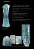 Bild von Aquamarin 70.01ct. Spiegelschliff mit naturbelassener Kristallfläche ca.58x19x9mm