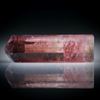 Turmalinkristall bicolor 35.75ct. mit angeschliffener Standfläche, ca.37.5x11.5x8mm