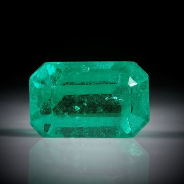 Smaragd 1.16ct. Smaragdschliff ca.7.5x5x4.5mm