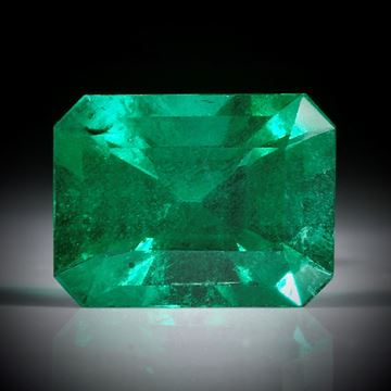 Smaragd 0.77ct. Smaragdschliff ca.7x5x4mm