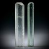 Beryll Kristall Paar 23.73ct. ca.37x7.5x5mm und 37x5x4mm