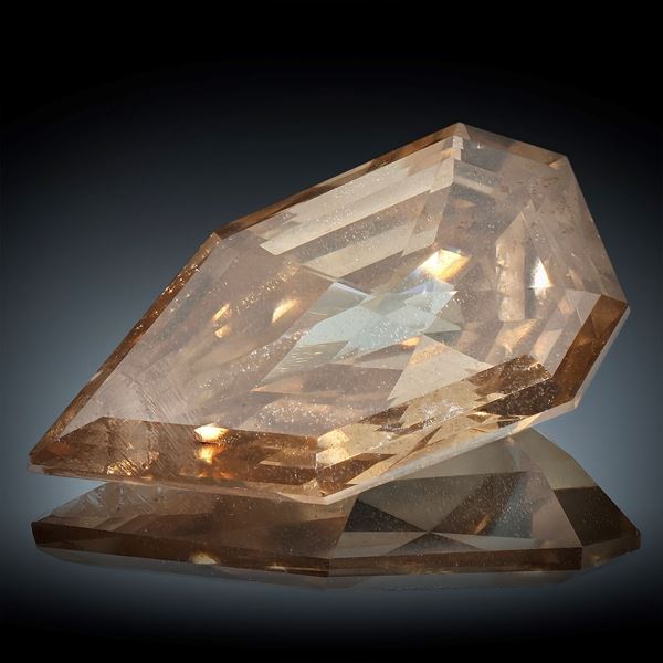 Diamant 1.13ct. Natural Yellowish Brown I1, Fancy Cut ca.9.8x5.2x3.2mm