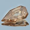 Diamant 1.13ct. Natural Yellowish Brown I1, Fancy Cut ca.9.8x5.2x3.2mm