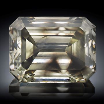 Diamant Natur 1.25ct. Fancy Brownish Yellowish Grey I1, ca.6.8x5.1x3.7mm