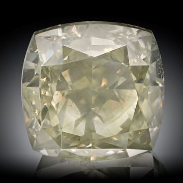 Diamant Natur 1.76ct. Light Yellowish G Brown I1, ca.6.3x6.1x4.7mm