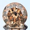 Diamant Natur 1.03ct. Fancy Orangy Brown I1, Durchmesser 6.15mm