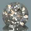 Diamant Natur 1.52ct. Fancy Gray I2, Durchmesser 7.04mm